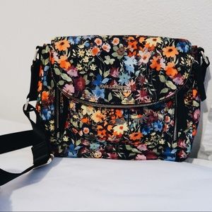 KARL LAGERFELD Floral Crossbody Purse